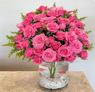 Blush Harmony Vase 🌸🐠